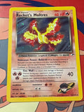 Pokemon Card TCG Rocket’s Moltres 12/132 Holo Rare VLP/NM Vintage WoTC